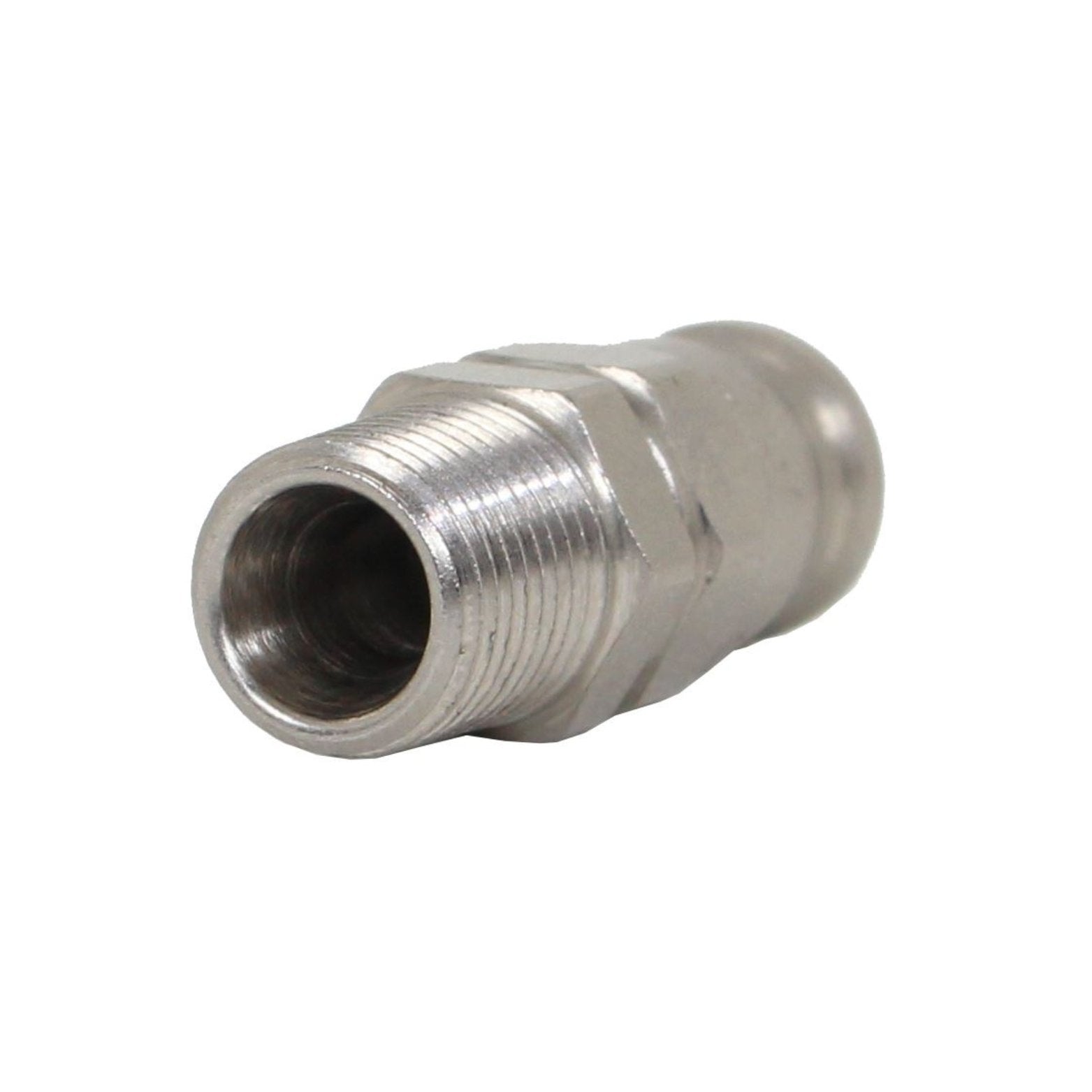 Speedflow 1/8 NPT to -3 Hose End Male 274-03-M-BLK - Game On Motorsports Australia