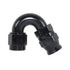 Speedflow 200 Series -12 150 Degree Hose End Fitting 205-12-BLK - Game On Motorsports Australia