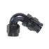 Speedflow 200 Series -4 120 Degree Hose End Fitting 204-04-BLK - Game On Motorsports Australia