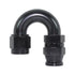 Speedflow 200 Series -4 180 Degree Hose End Fitting 206-04-BLK - Game On Motorsports Australia