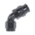 Speedflow 200 Series -8 60 Degree Hose End Fitting 208-08-BLK - Game On Motorsports Australia