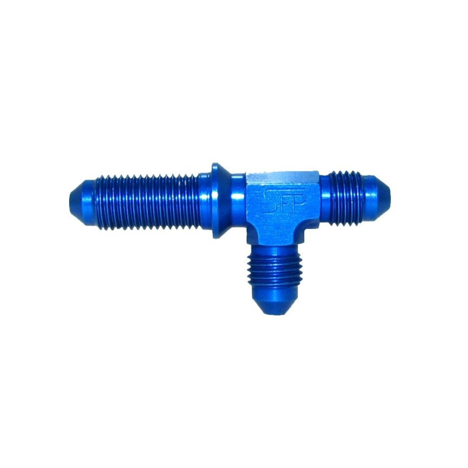 Speedflow -3 Bulkhead Tee on-Run Fitting 804-03 - Game On Motorsports Australia