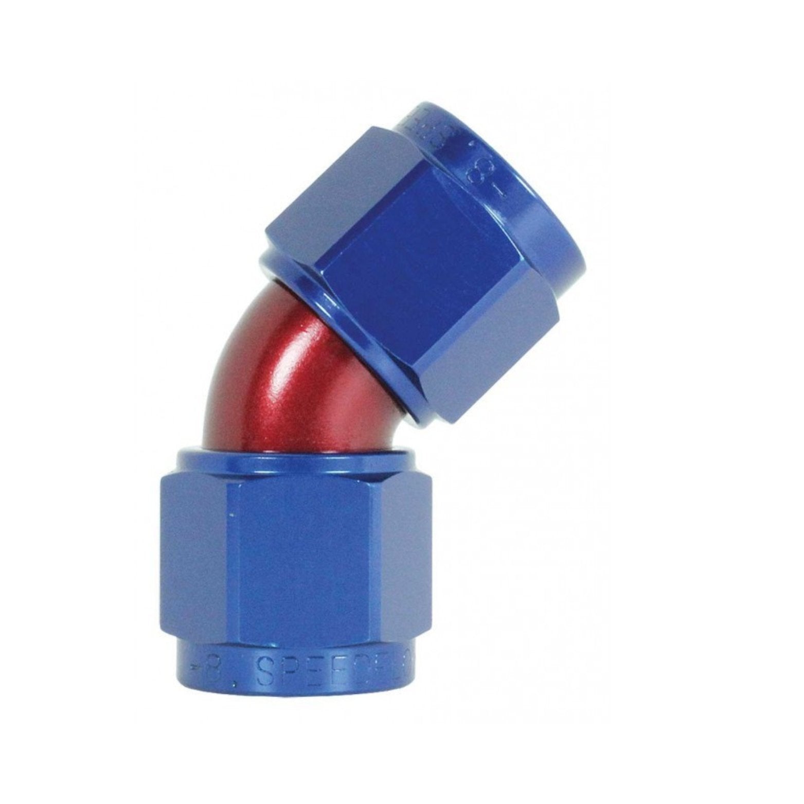 Speedflow -3 Female Swivel Adapter 45 Degree Fitting 132-03 - Game On Motorsports Australia
