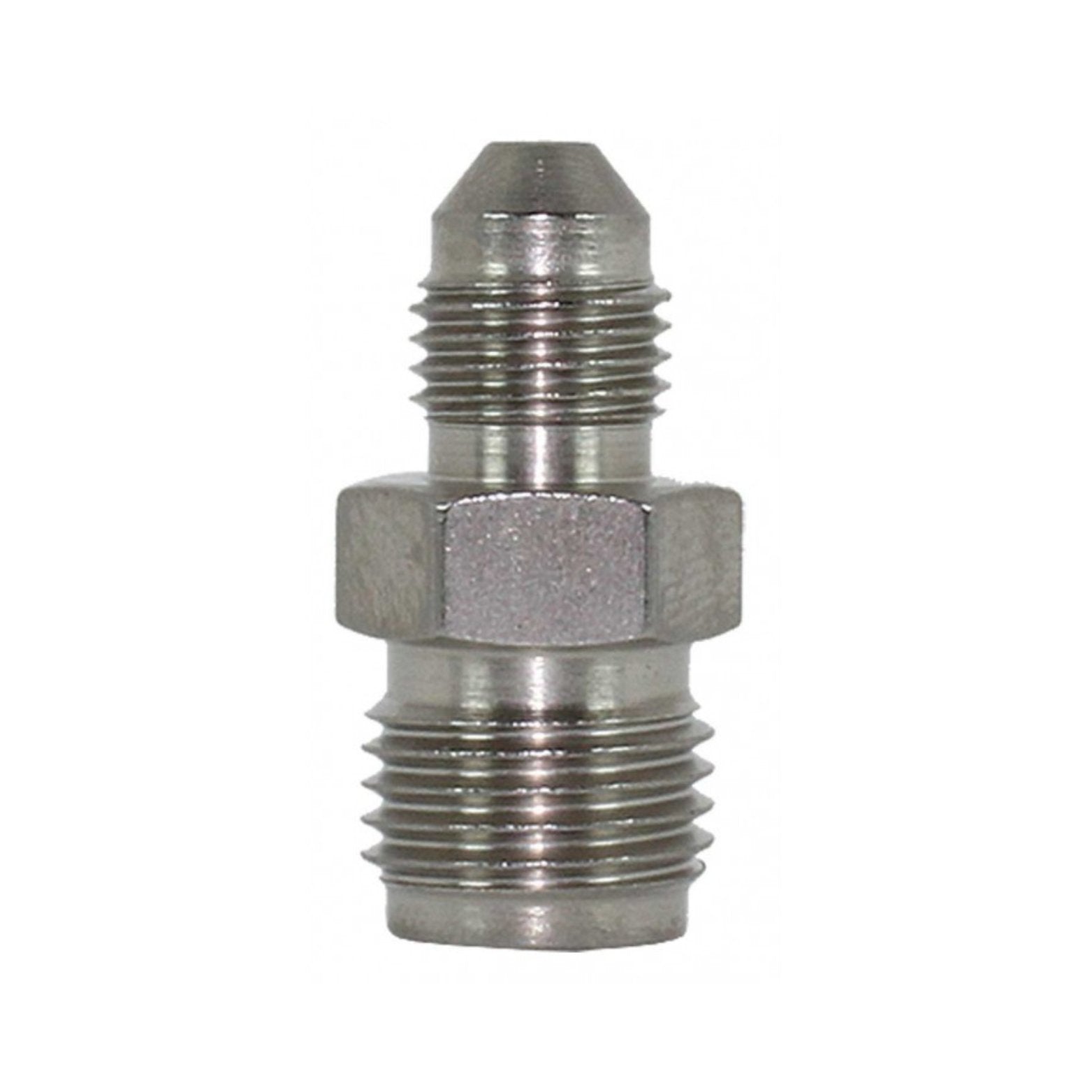 Speedflow -3 Male to 7/16" -24 Male Inverted Steel Fitting 341-03-03 - Game On Motorsports Australia