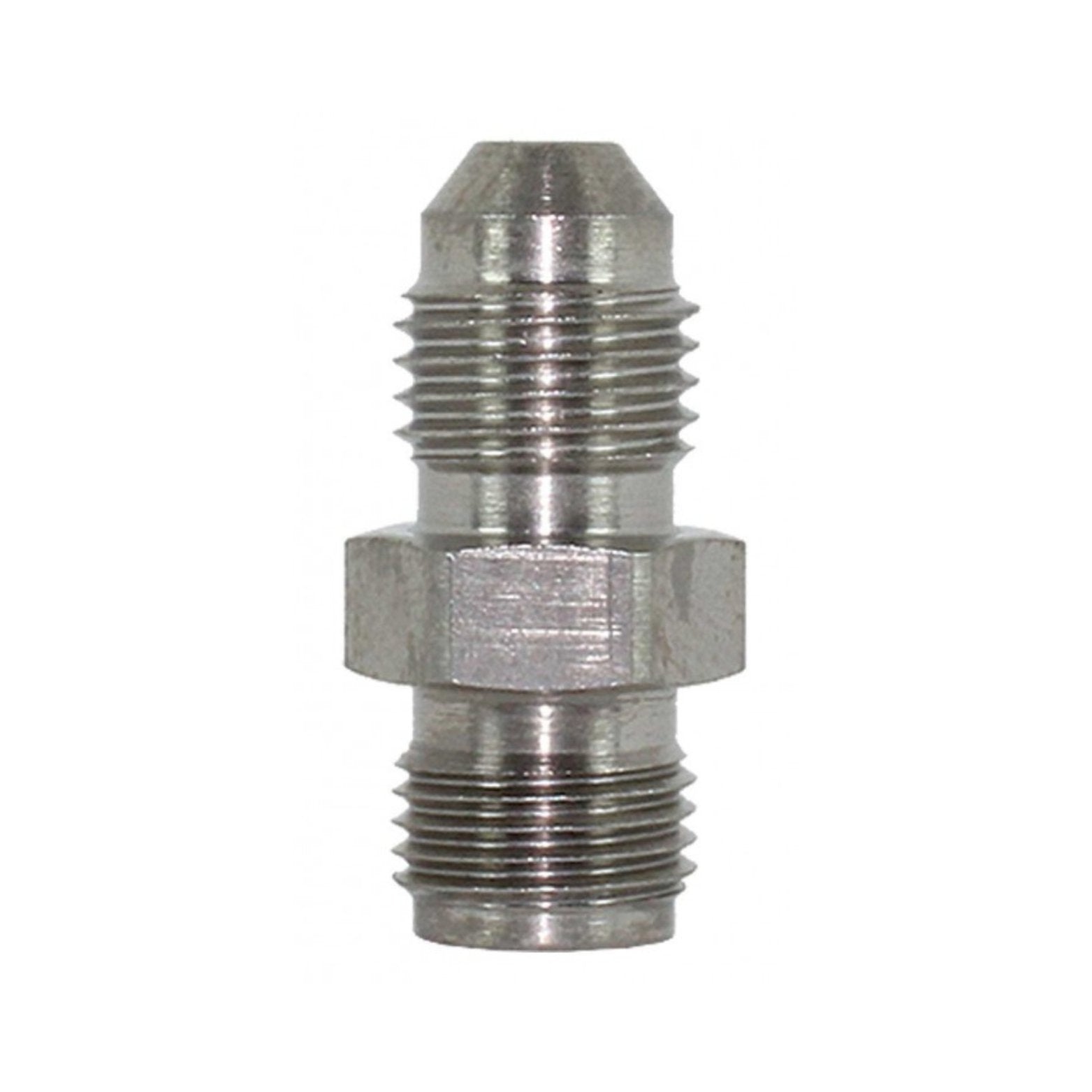 Speedflow -3 Male to 7/16" -24 Male Inverted Steel Fitting 341-03 - Game On Motorsports Australia