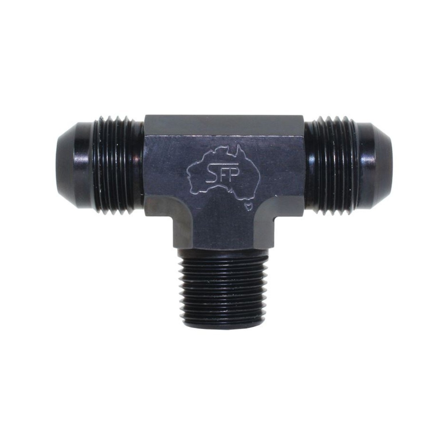 Speedflow -3 Tee 1/8" NPT on Branch Fitting 825-03 - Game On Motorsports Australia