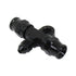 Speedflow -3 Tee 2 X H/E 1 X -3 Male with Bracket Fitting 261-03-03-BLK - Game On Motorsports Australia