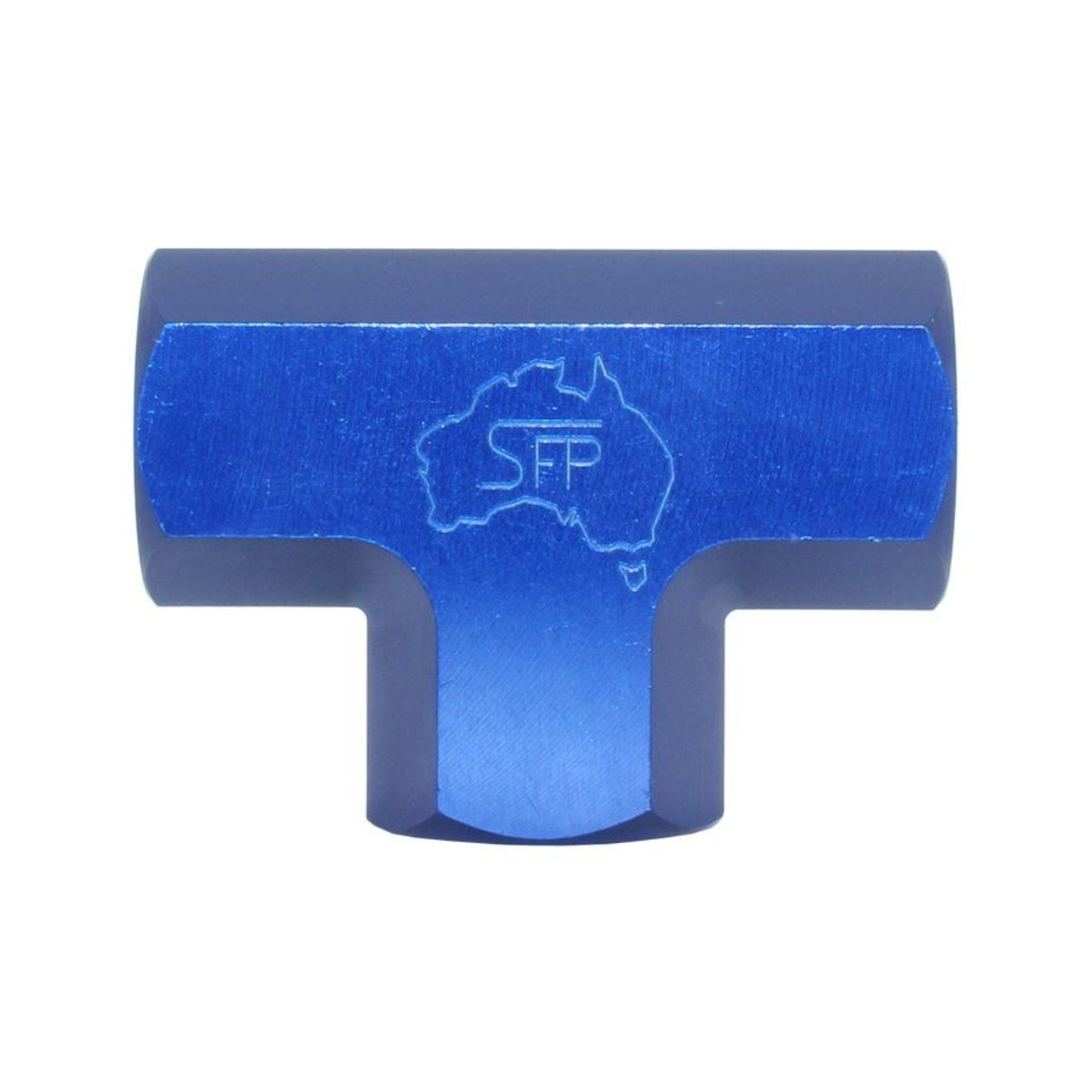 Speedflow 3/8" NPT Female Tee Fitting 917-06 - Game On Motorsports Australia