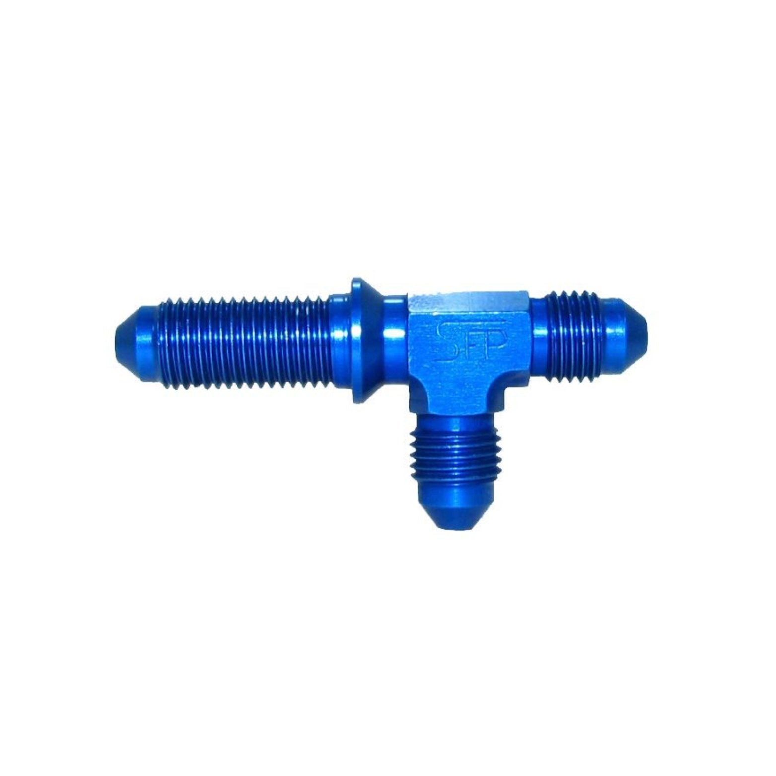 Speedflow -4 Bulkhead Tee on-Run Fitting 804-04 - Game On Motorsports Australia