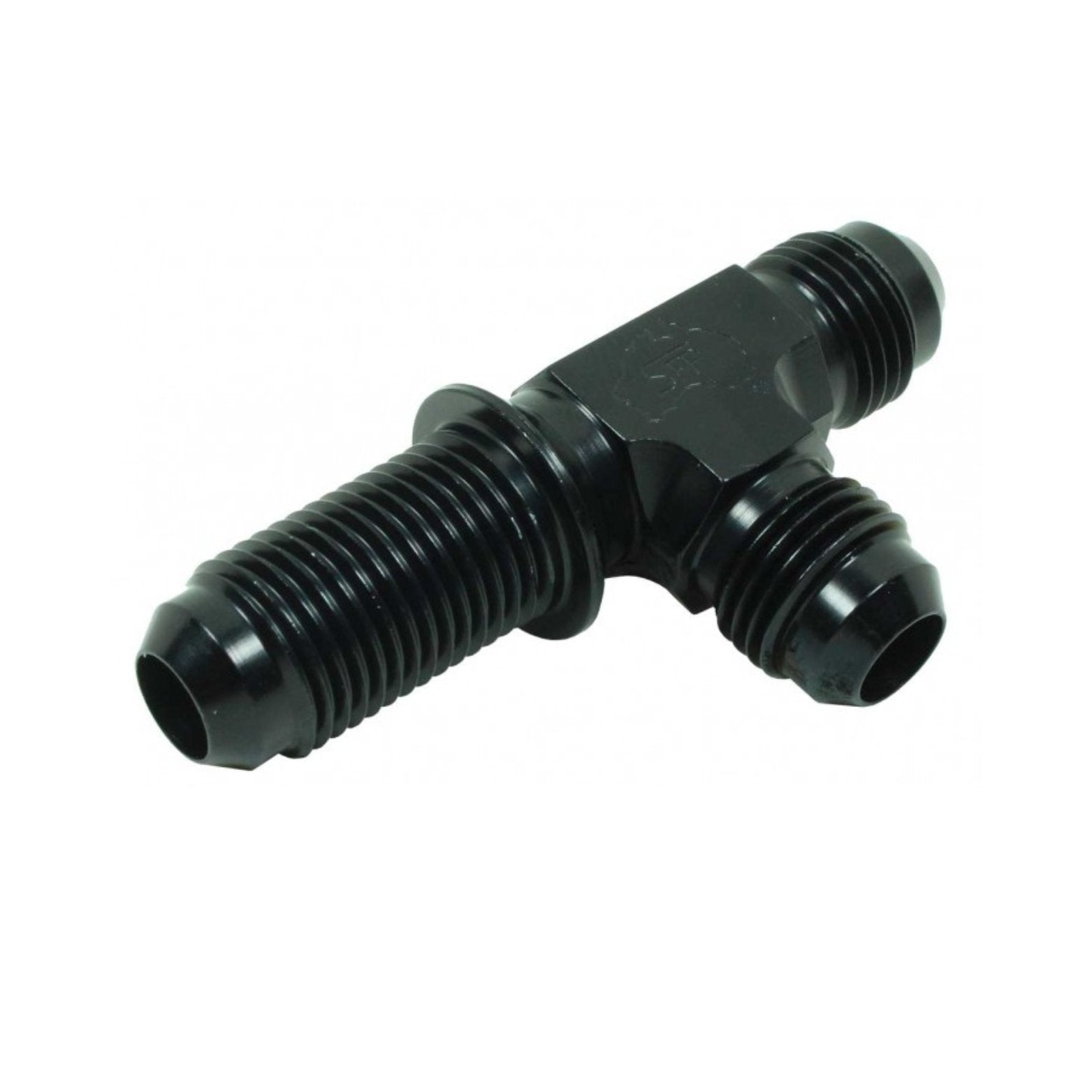 Speedflow -4 Bulkhead Tee on-Run Fitting 804-04 - Game On Motorsports Australia