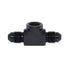 Speedflow -4 Tee 1/8" NPT Port on Branch Fitting 918-04-02 - Game On Motorsports Australia