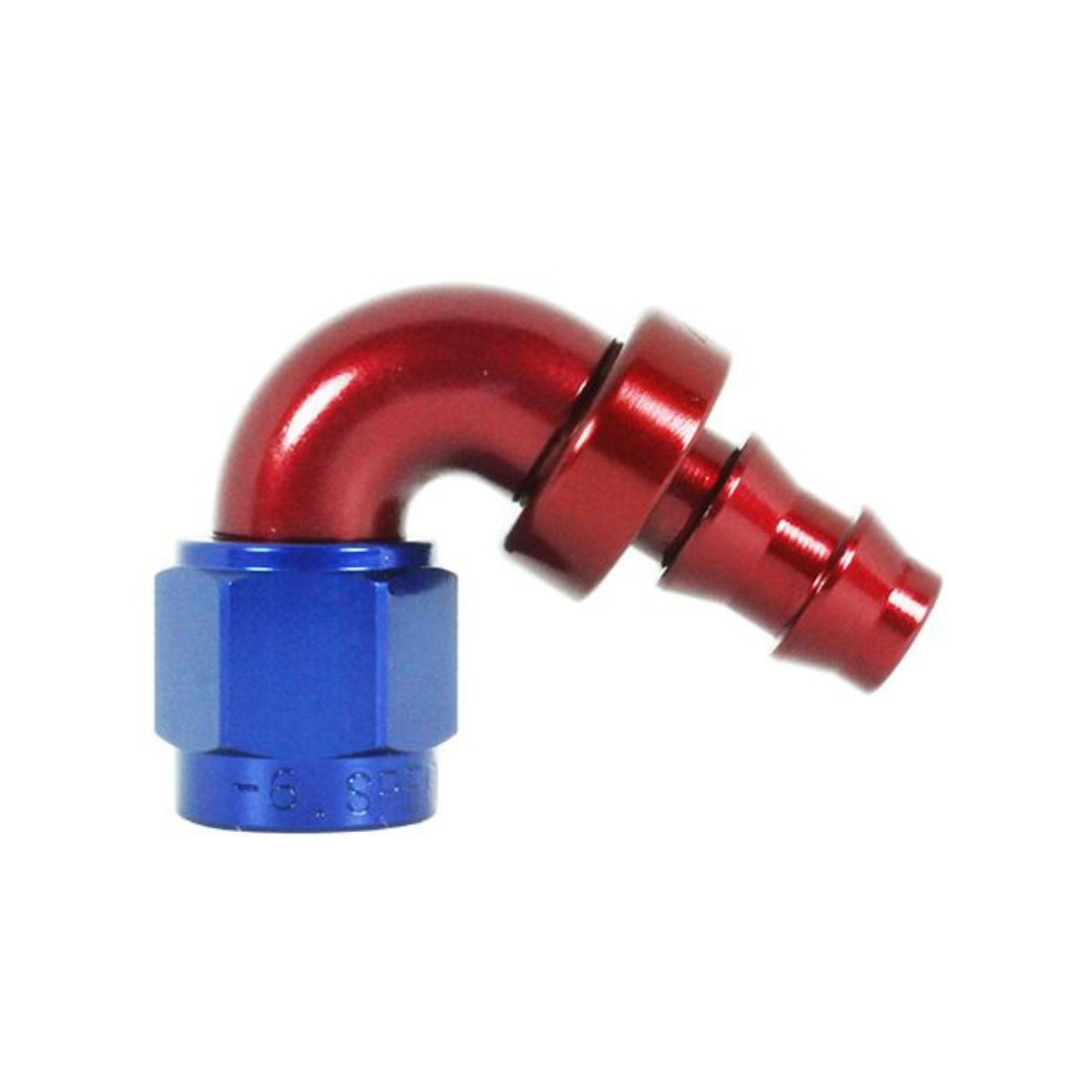 Speedflow 400 Series -6 120 Degree Hose End Fitting 404-06 - Game On Motorsports Australia