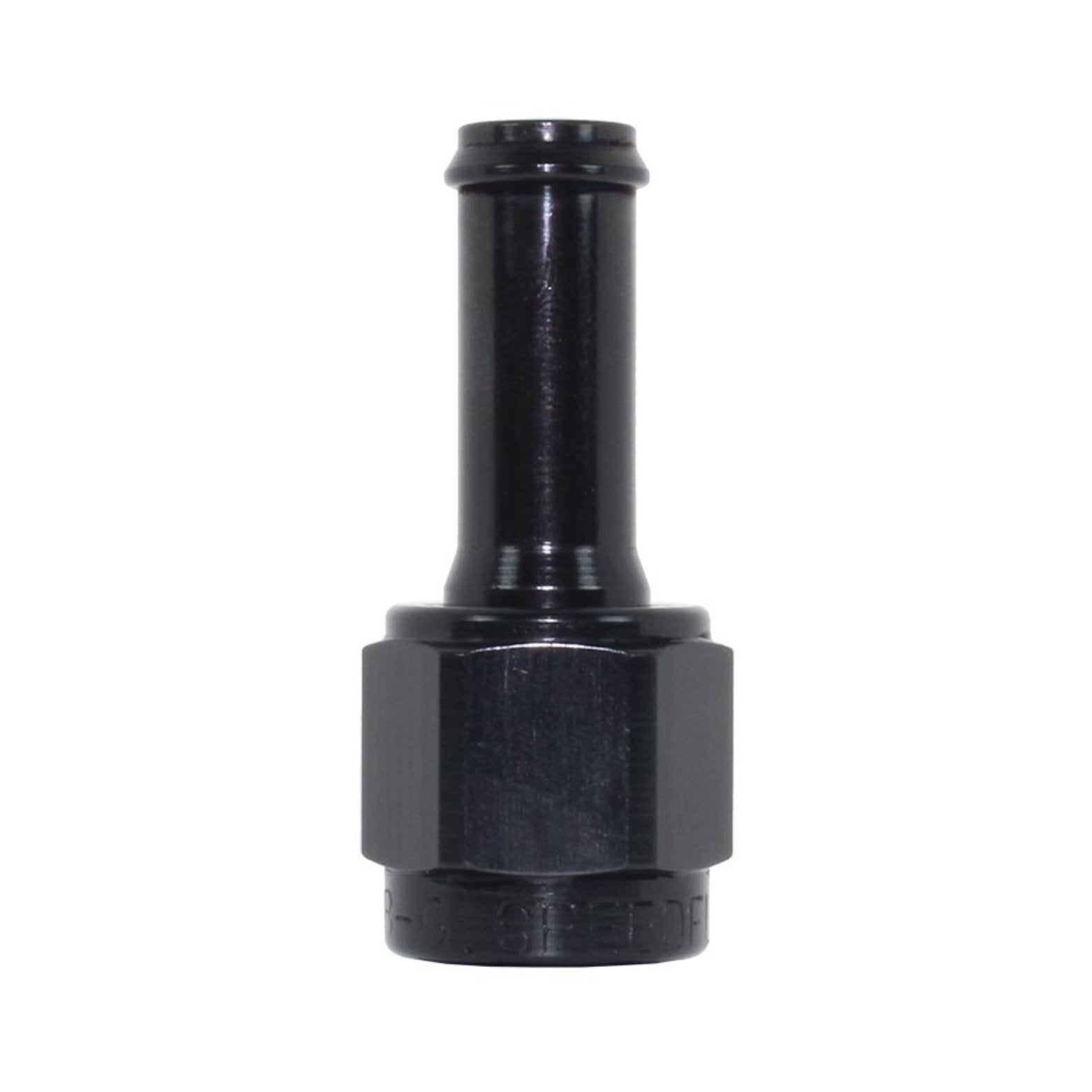 Speedflow 411 Series -16 Female to 1" Hose Tail Fitting 411-16-BLK - Game On Motorsports Australia
