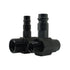 Speedflow 480 Series -6 High Side Charge Port Adapter Black Fitting 480-14-06-BLK - Game On Motorsports Australia