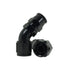 Speedflow 480 Series -8 AC 45 Degree Hose End Black Fitting 480-02-08-BLK - Game On Motorsports Australia