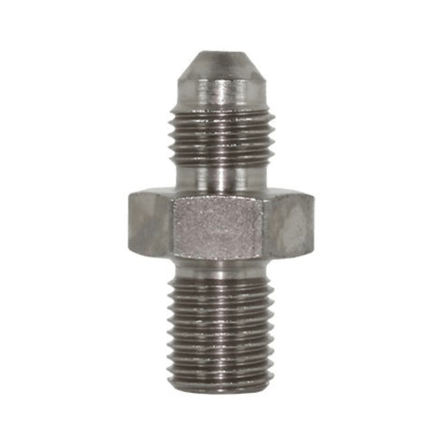 Speedflow - 4AN Male to 3/8" - 24 Male Steel Fitting 350 - 04 - Game On Motorsports Australia
