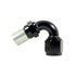 Speedflow 520 Series -12 120 Degree Crimp Hose End Swivel Fitting 520-04W-12 - Game On Motorsports Australia