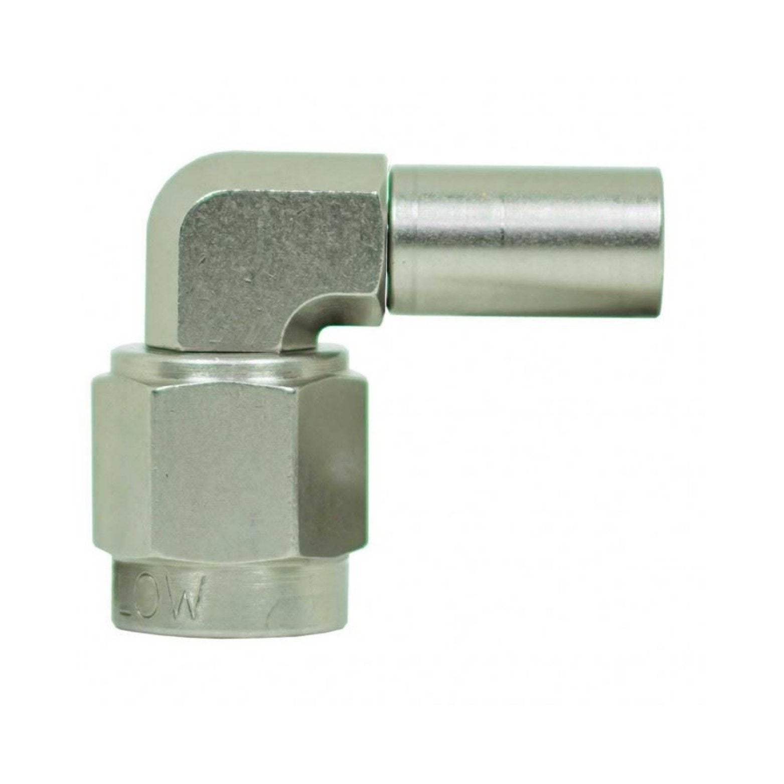 Speedflow 520 Series -4 90 Degree Crimp Hose End Steel Fitting 520-03-04-S - Game On Motorsports Australia