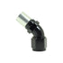 Speedflow 520 Series -6 45 Degree Crimp Hose End Swivel Fitting 520-02W-06 - Game On Motorsports Australia
