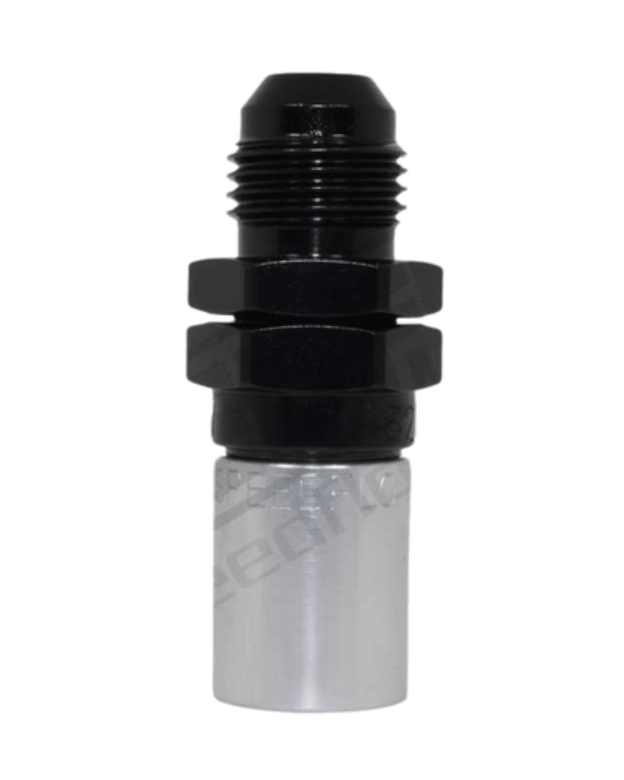 Speedflow 520 Series -6 Crimp to 3/8" Barb Aluminium Fitting 520-T06-06 - Game On Motorsports Australia