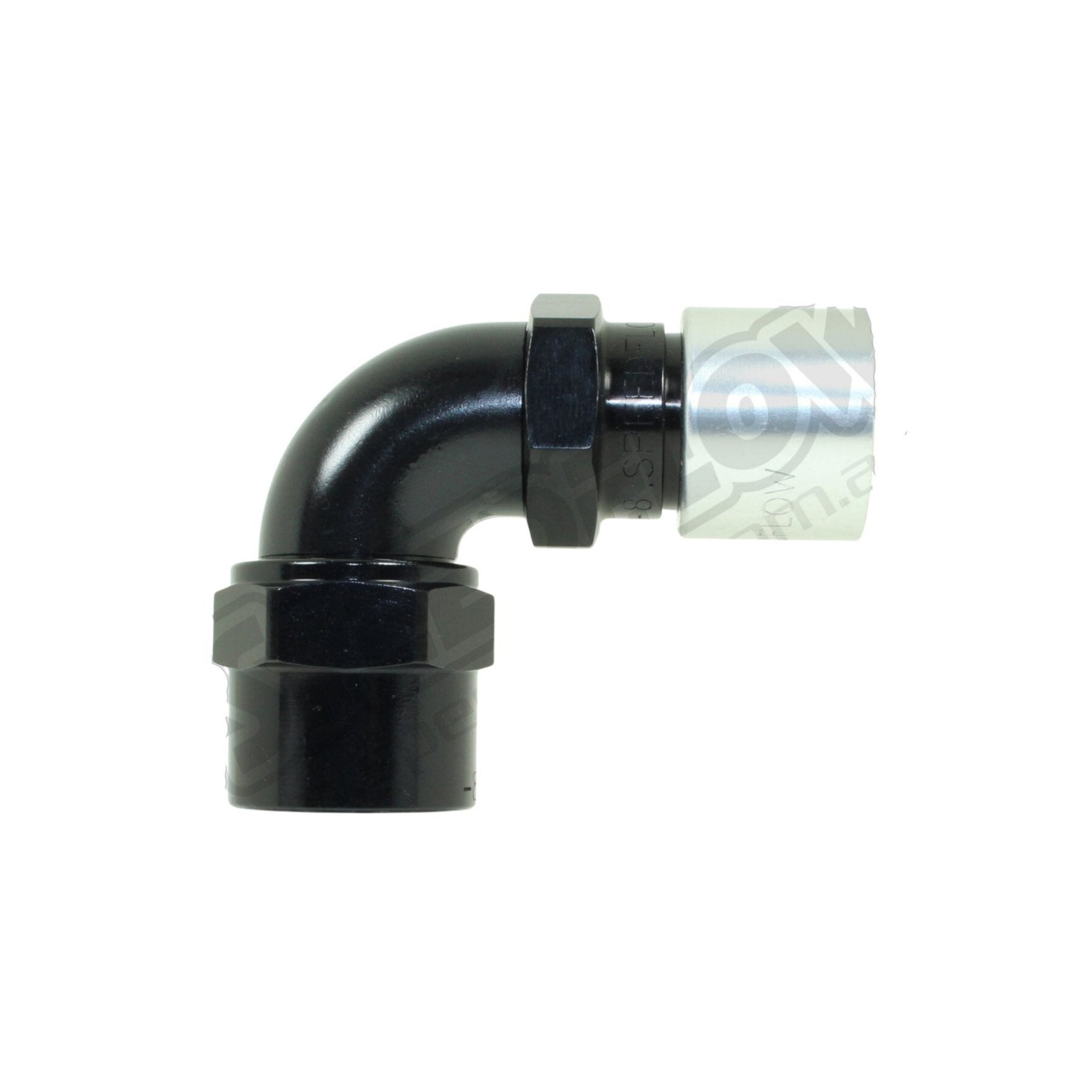 Speedflow 550 Series -10 90 Degree Light Weight Swivel Hose End Fitting 553-10W - Game On Motorsports Australia