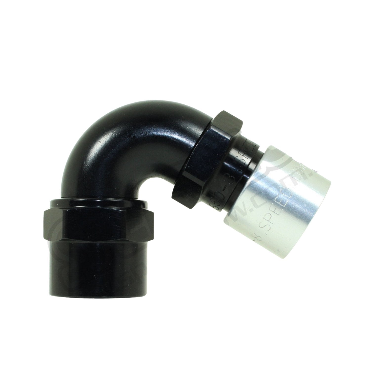 Speedflow 550 Series -6 120 Degree Light Weight Swivel Hose End Fitting 554-06W - Game On Motorsports Australia