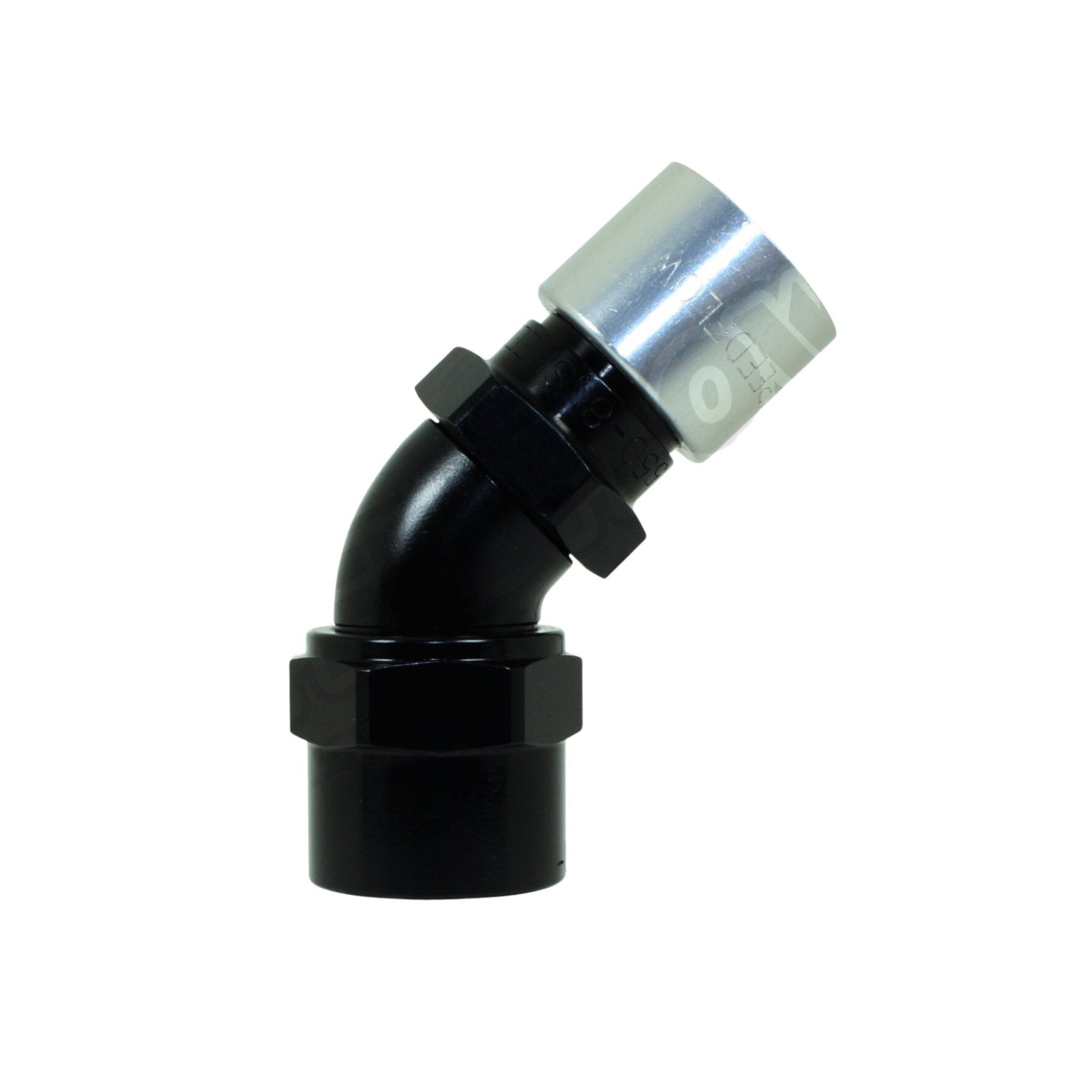 Speedflow 550 Series -6 45 Degree Light Weight Swivel Hose End Fitting 552-06W - Game On Motorsports Australia