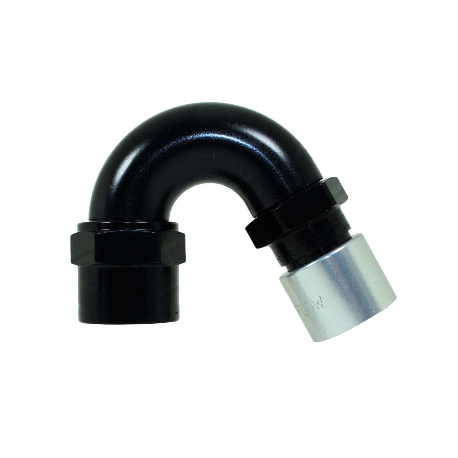 Speedflow 550 Series -8 150 Degree Light Weight Swivel Hose End Fitting 555-08W - Game On Motorsports Australia