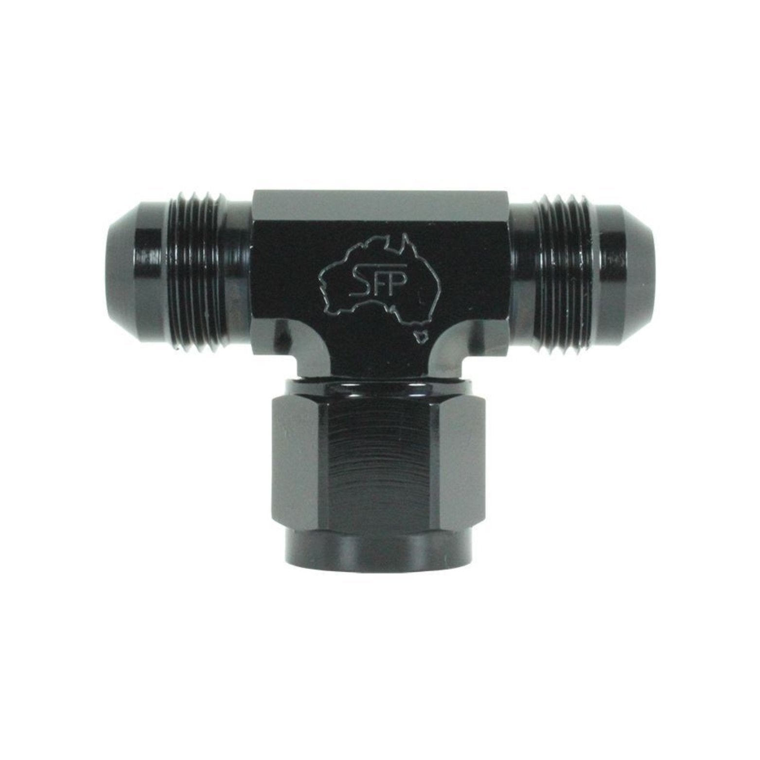 Speedflow -6 Female Swivel Tee Male on Branch Fitting 144-206 - Game On Motorsports Australia