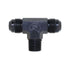 Speedflow -6 Tee 1/4" NPT on Branch Fitting 825-06 - Game On Motorsports Australia