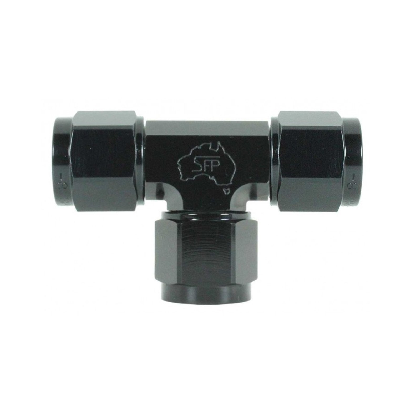 Speedflow -8 Female Swivel Tee Fitting 144-308 - Game On Motorsports Australia