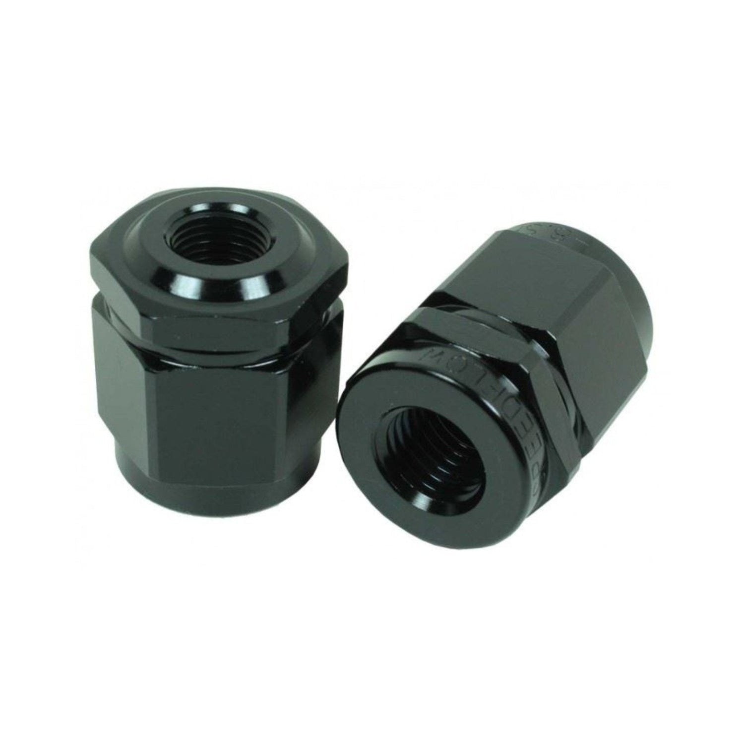 Speedflow 759-F08-M12-BLK -8 AN female to M12x1.5 adapter