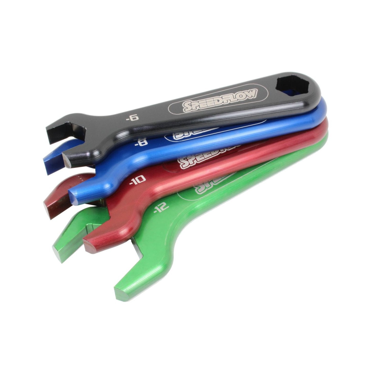 Speedflow Alloy Spanner Set From -6 to -12 430-00 - Game On Motorsports Australia