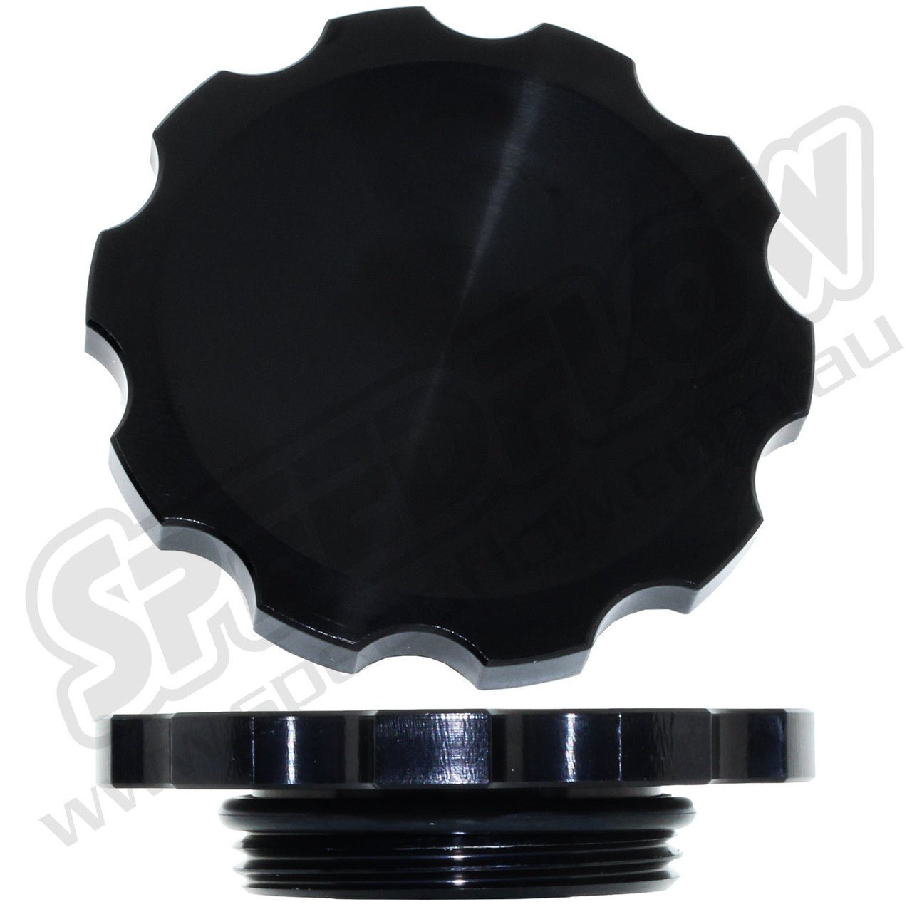 Speedflow Filler Cap -16 Male Black 460-116-BLK - Game On Motorsports Australia