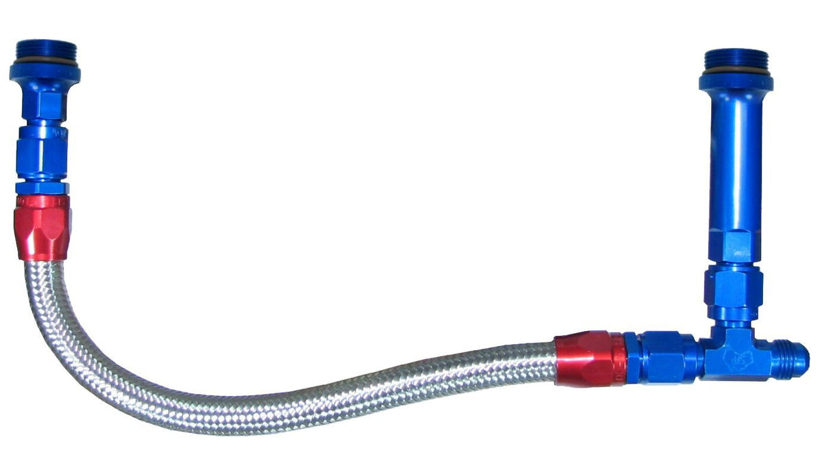 Speedflow Fuel Line Kit -8 Holley Kit Braided Hose 160-08 - Game On Motorsports Australia