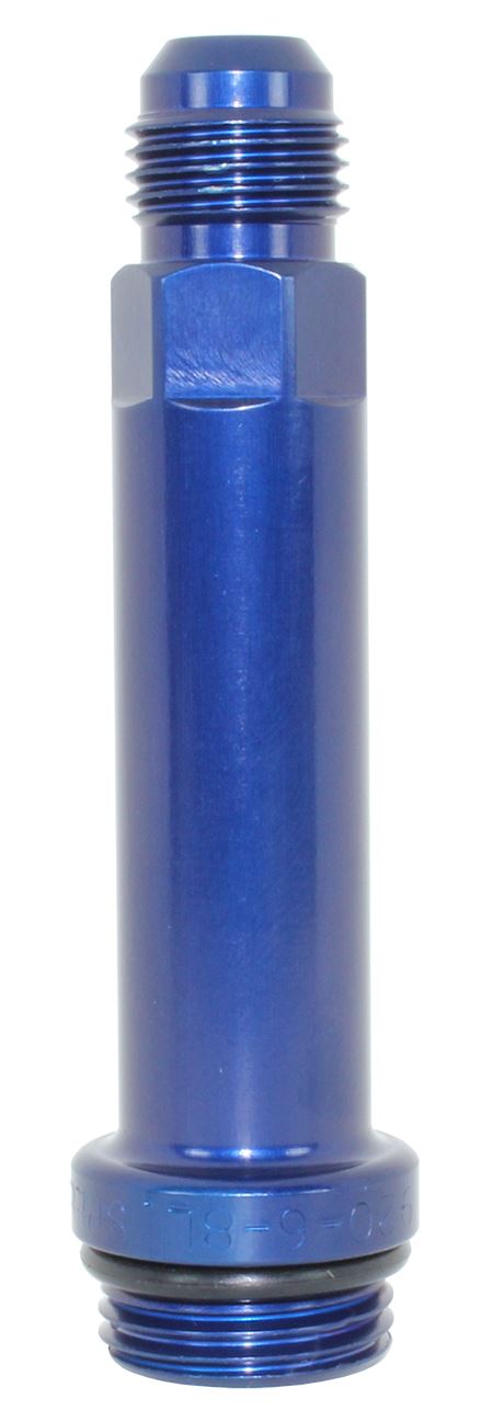 Speedflow Holley HP & QFT Dual Feed Carburrettor Adapter -6 Male to -8 Port Fitting 920-06-08-L - Game On Motorsports Australia