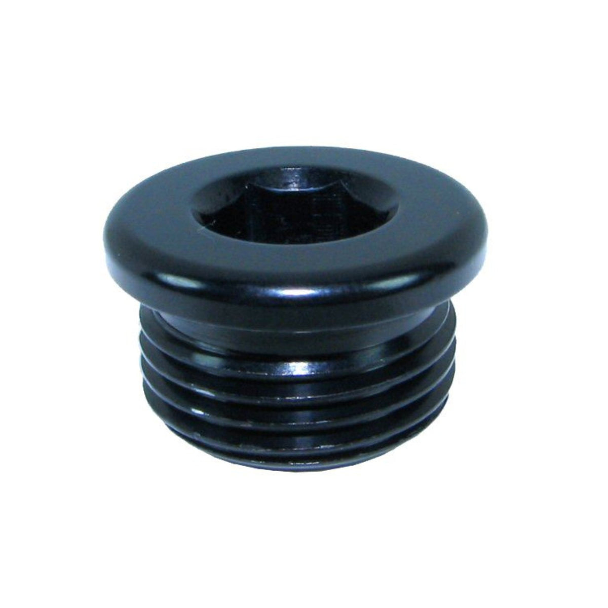 Speedflow M10 x 1.25 Plug, Washer Seal Black 814-M10-2-BLK - Game On Motorsports Australia