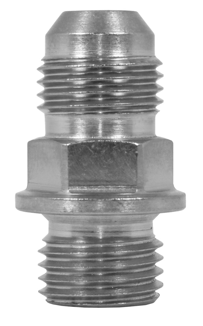 Speedflow Metric Adapter M14 x 1.5 to -6 Male Fitting 732-06-BLK - Game On Motorsports Australia