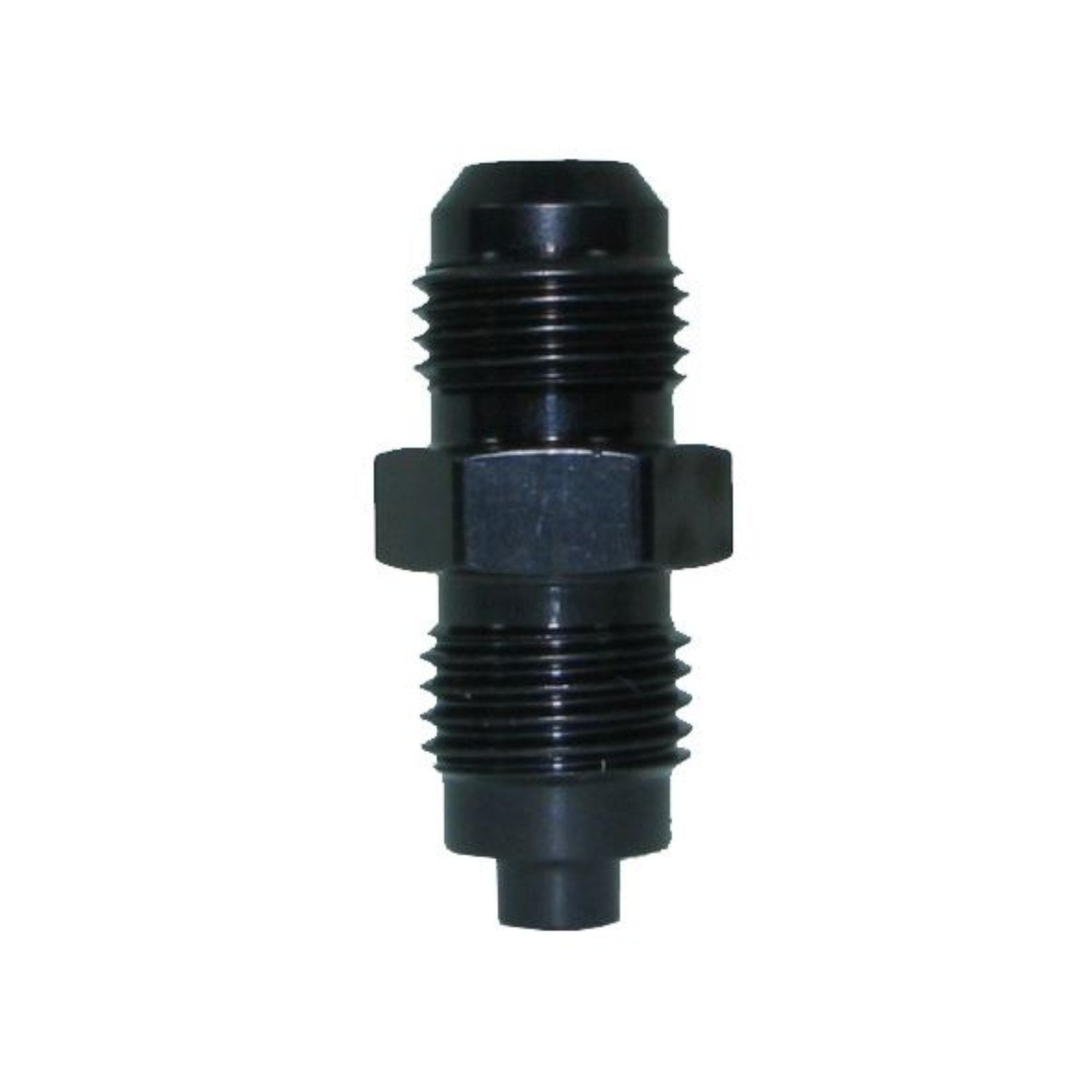 Speedflow Metric Adapter M18 x 1.5 Bump Tube to -6 Male Fitting 742-06-BLK - Game On Motorsports Australia