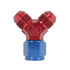 Speedflow Y-Piece -10 Female 2x -10 Male Fitting 147-10 - Game On Motorsports Australia