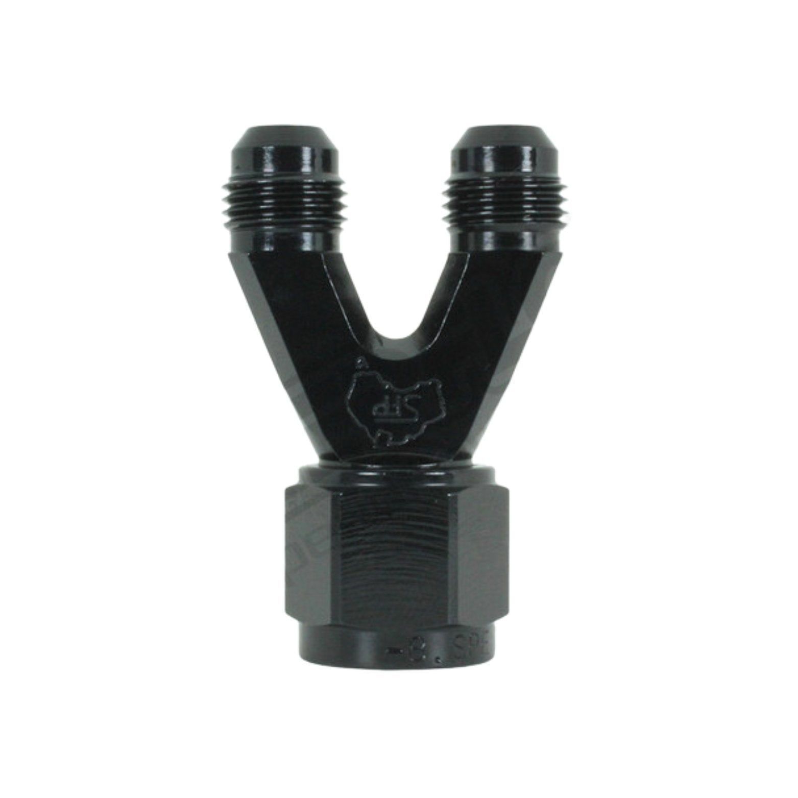 Speedflow Y-Piece -12 Female 2x -10 Male Fitting 146-12-10 - Game On Motorsports Australia