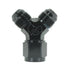 Speedflow Y-Piece -12 Female 2x -12 Male Fitting 147-12 - Game On Motorsports Australia