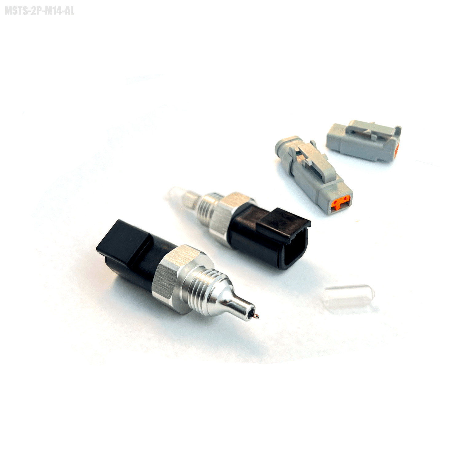 Syltech MSTS OEM IAT Sensor – G15 Glass Tip | M14 Thread | Alloy Body | 2 - Pin DTM - Game On Motorsports Australia