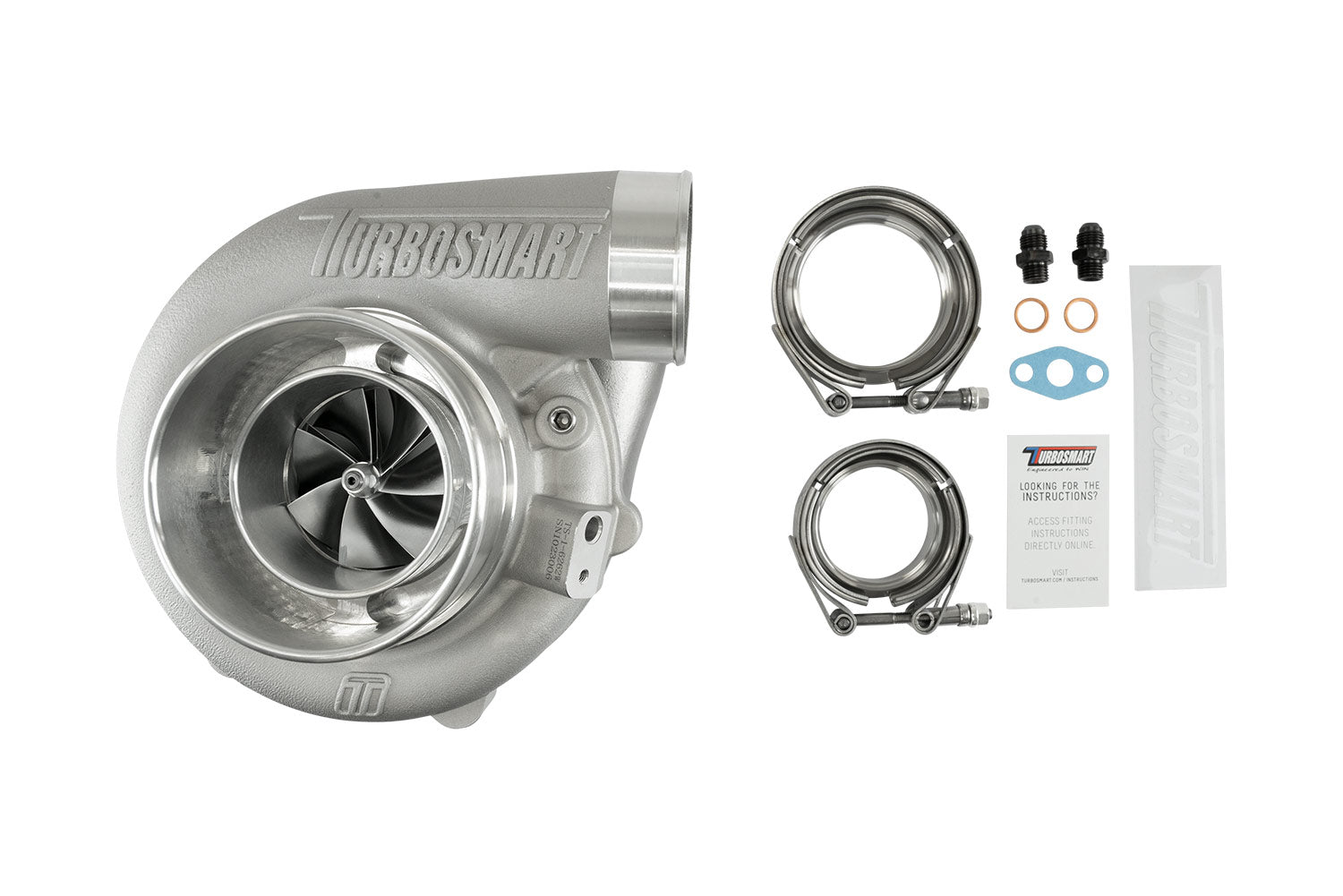 TS-1 Performance Turbocharger 6870 V-Band 0.96AR Externally Wastegated TS-1-6870VB096E - Game On Motorsports Australia