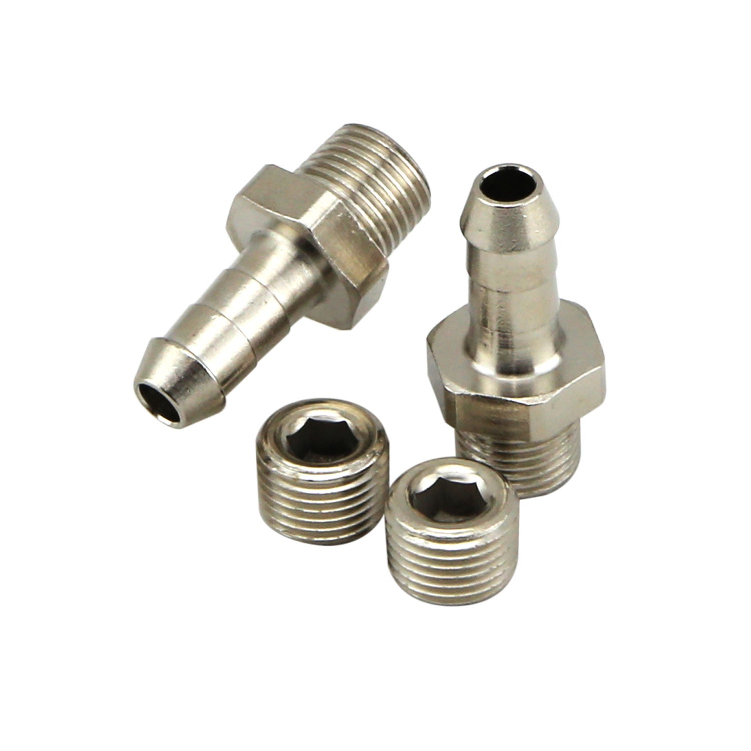 TurboSmart 1/8th NPT 6mm Hose Tail Fittings & Blanks TS-0550-3008 - Game On Motorsports Australia