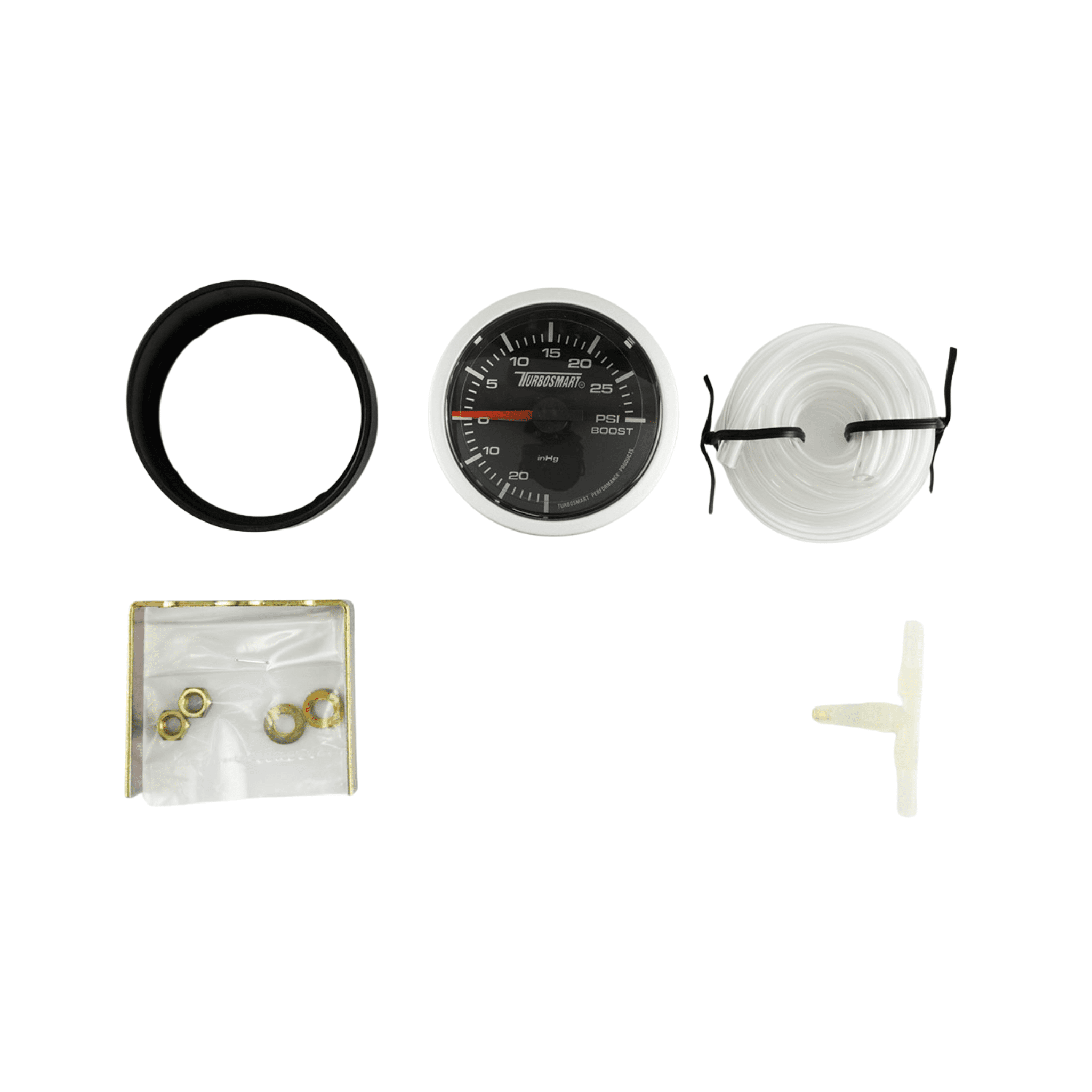 TurboSmart Boost Gauge 0 - 30psi 52mm TS - 0101 - 2023 - Game On Motorsports Australia