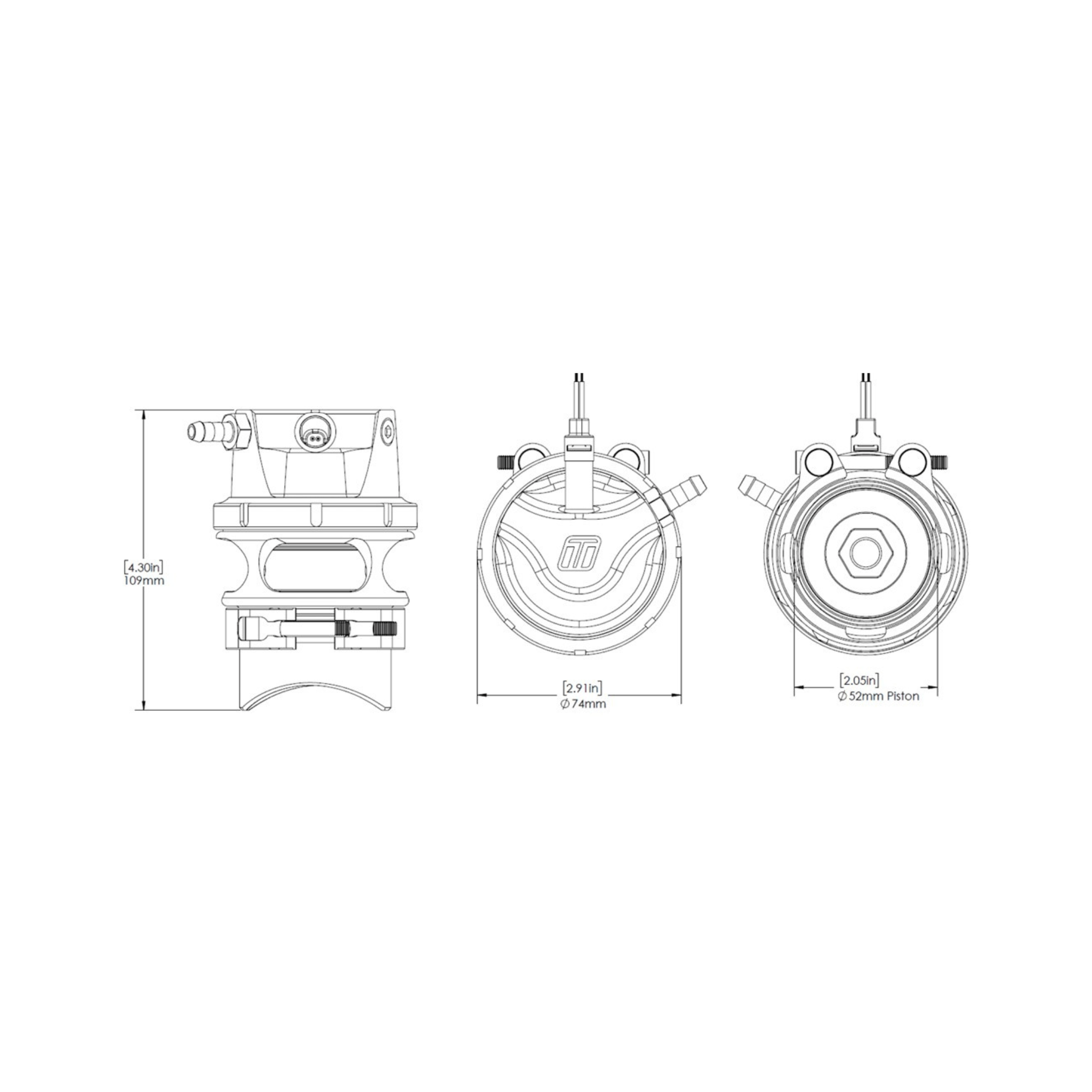 TurboSmart BOV Race Port EM PlumBack GenV Sleeper TS - 0224 - 1405 - Game On Motorsports Australia