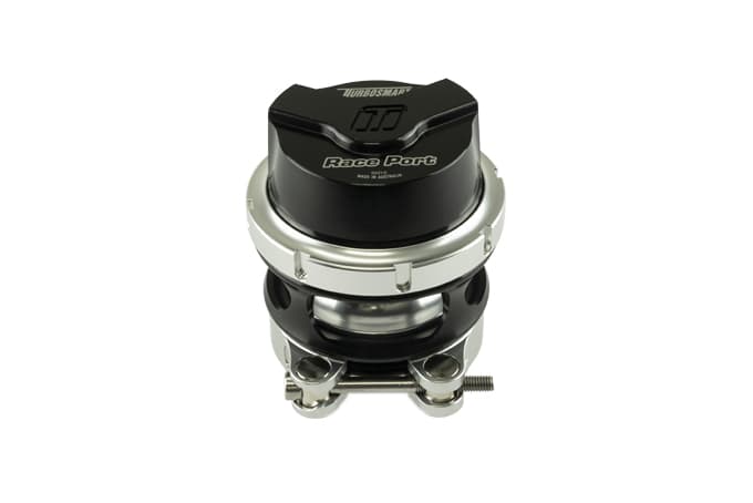 TurboSmart BOV Race Port Female GenV Black No Weld Flange TS-0204-1142 - Game On Motorsports Australia