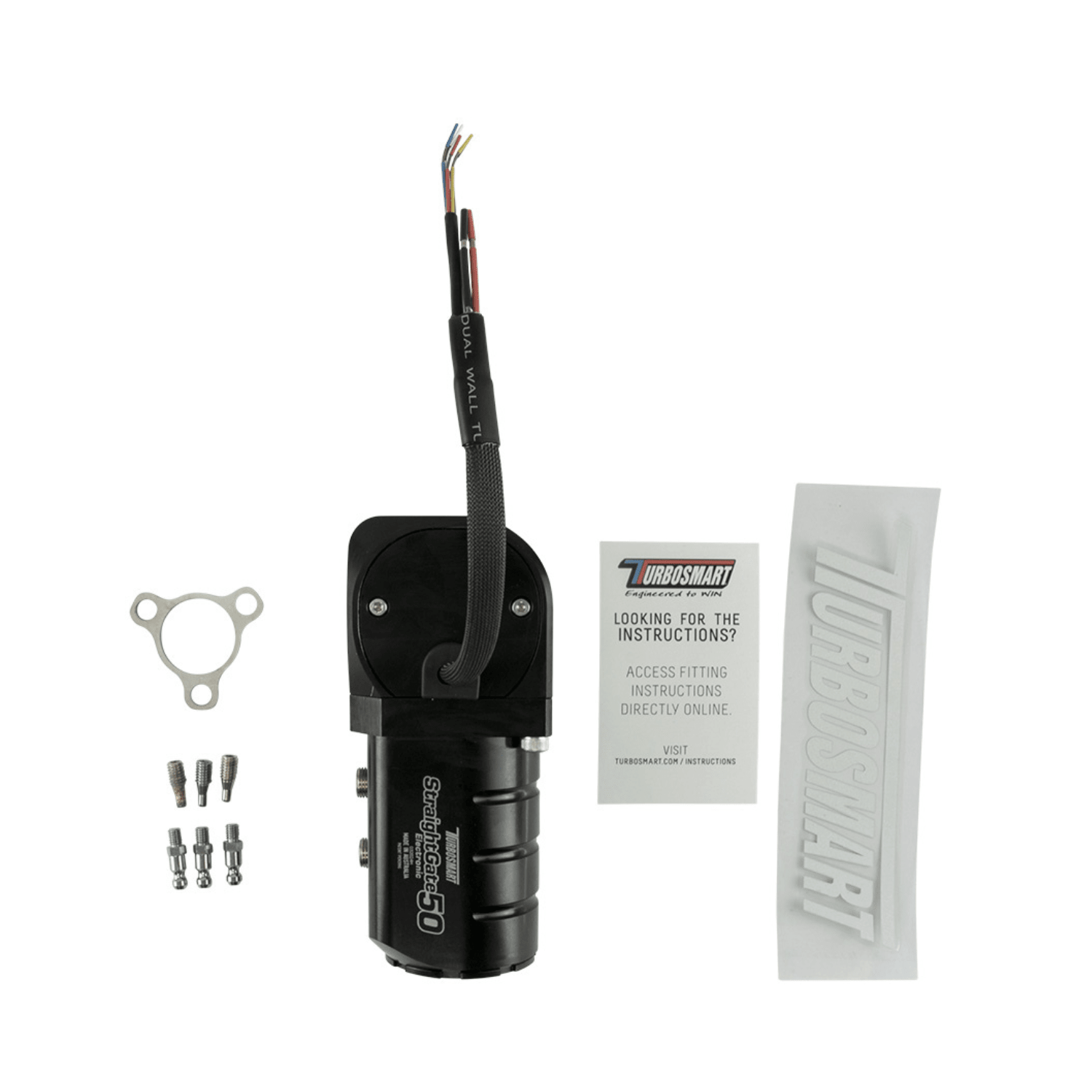 TurboSmart Electronic Straight Gate 12v Actuator TS - 0565 - 3001 - Game On Motorsports Australia