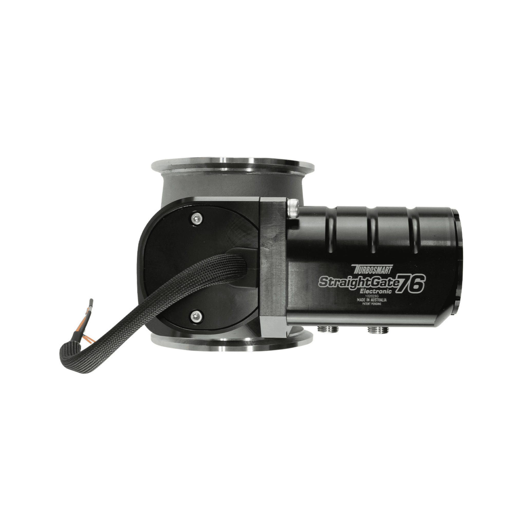TurboSmart eSG76 Electronic StraightGate Black TS - 0567 - 1002 - Game On Motorsports Australia